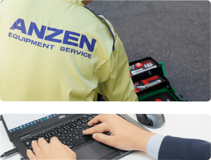 安全自動車の仕事の様子１