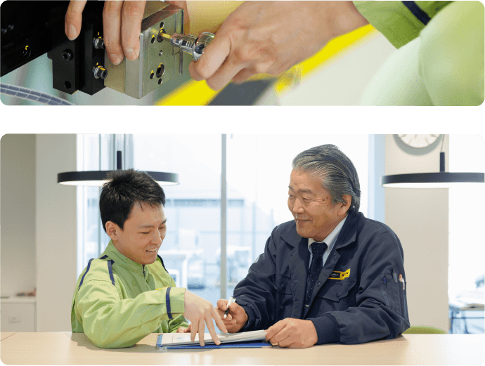 安全自動車の仕事の様子２